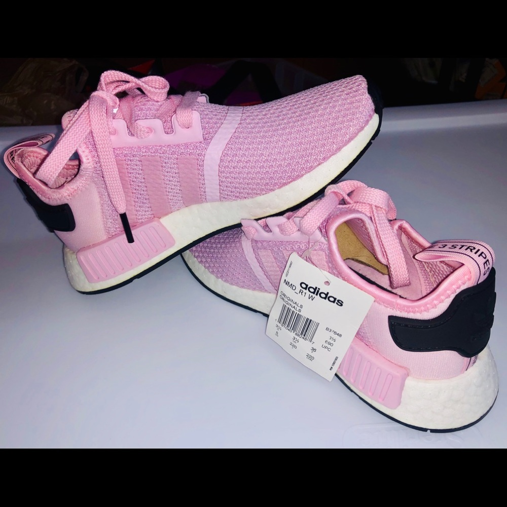 adidas Pink and Black Women's Sneakers